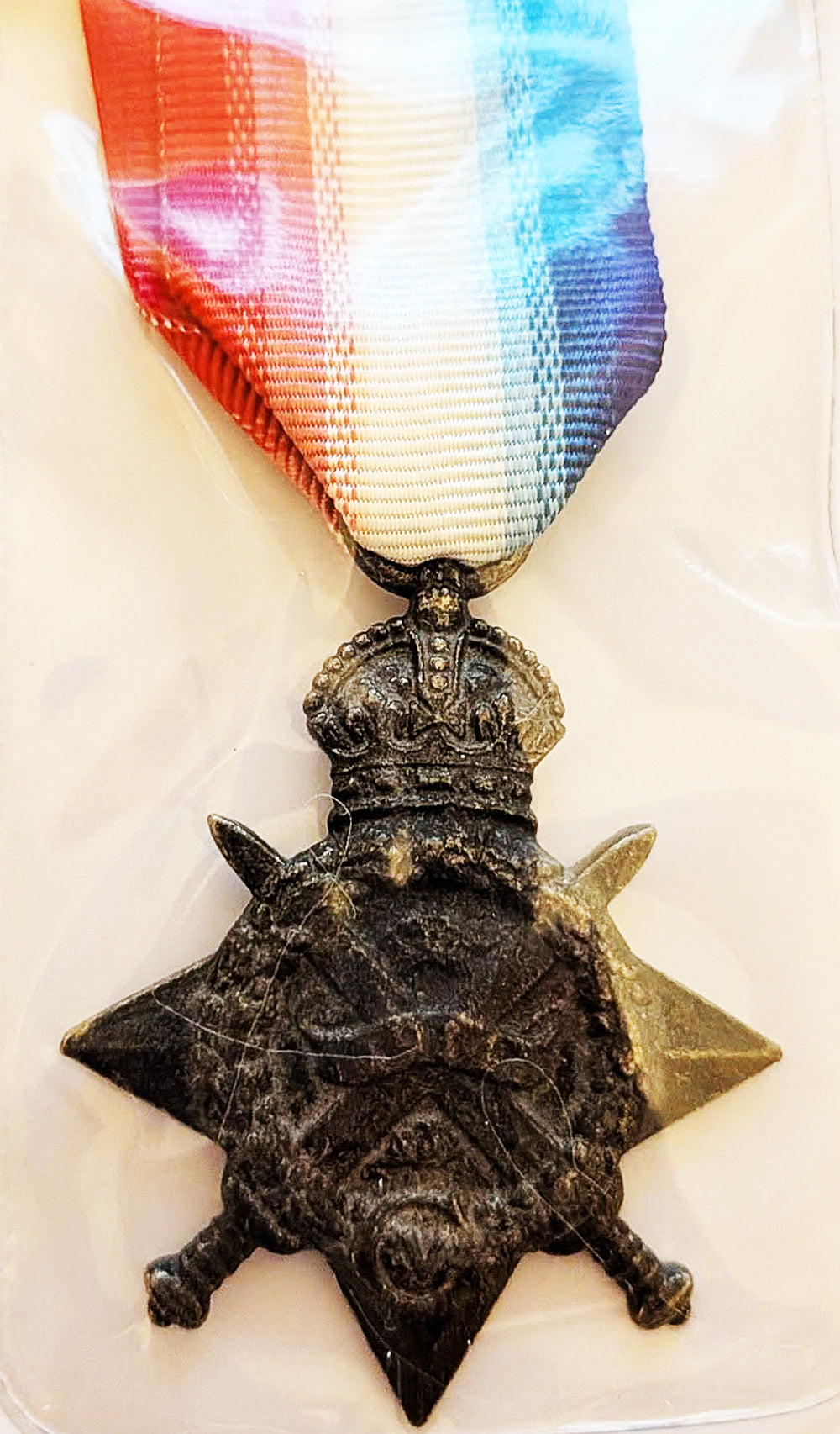 British Replica 1914 Star Medal WW1 Great War Ypres Mons Gallipoli Somme New