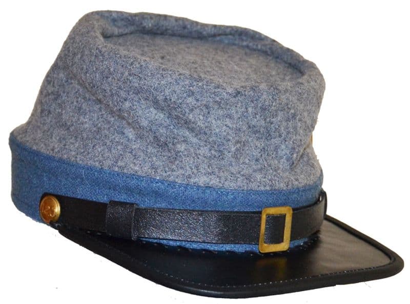 American Civil War Confederate Infantry Style Banded Enlisted Kepi
