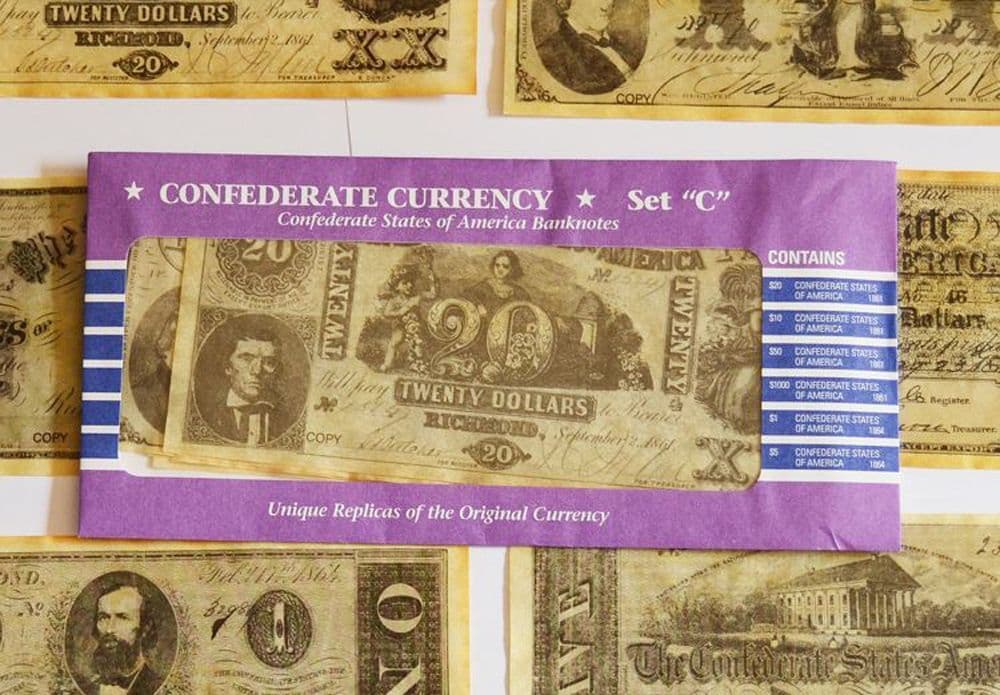 Replica Reproduction Confederate Currency Money Banknotes Sets A
