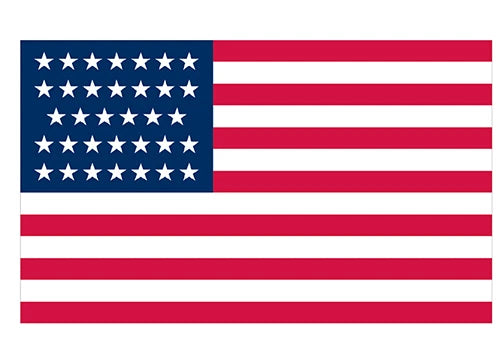 American Civil War Union 34 Star 5x3 National Flag