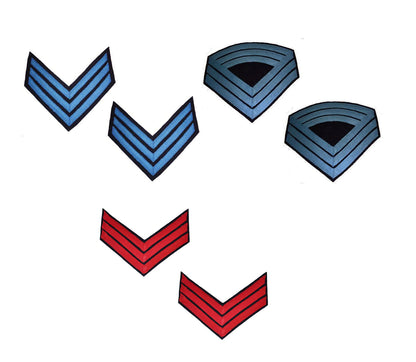 American Civil War Union Infantry & Artillery Sergeants Insignia Stripes New