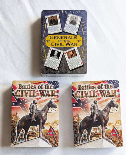 American Civil War Themed Playing Cards Sealed, ideal For ACW Wargames Rules New
