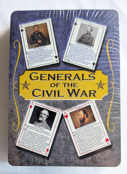 American Civil War Themed Playing Cards Sealed, ideal For ACW Wargames Rules New