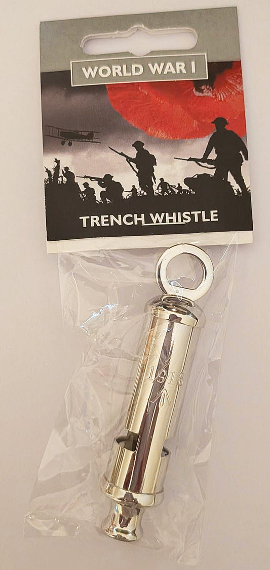WW1 World War One Great War Replica British Trench Whistle Sealed Somme Ypres