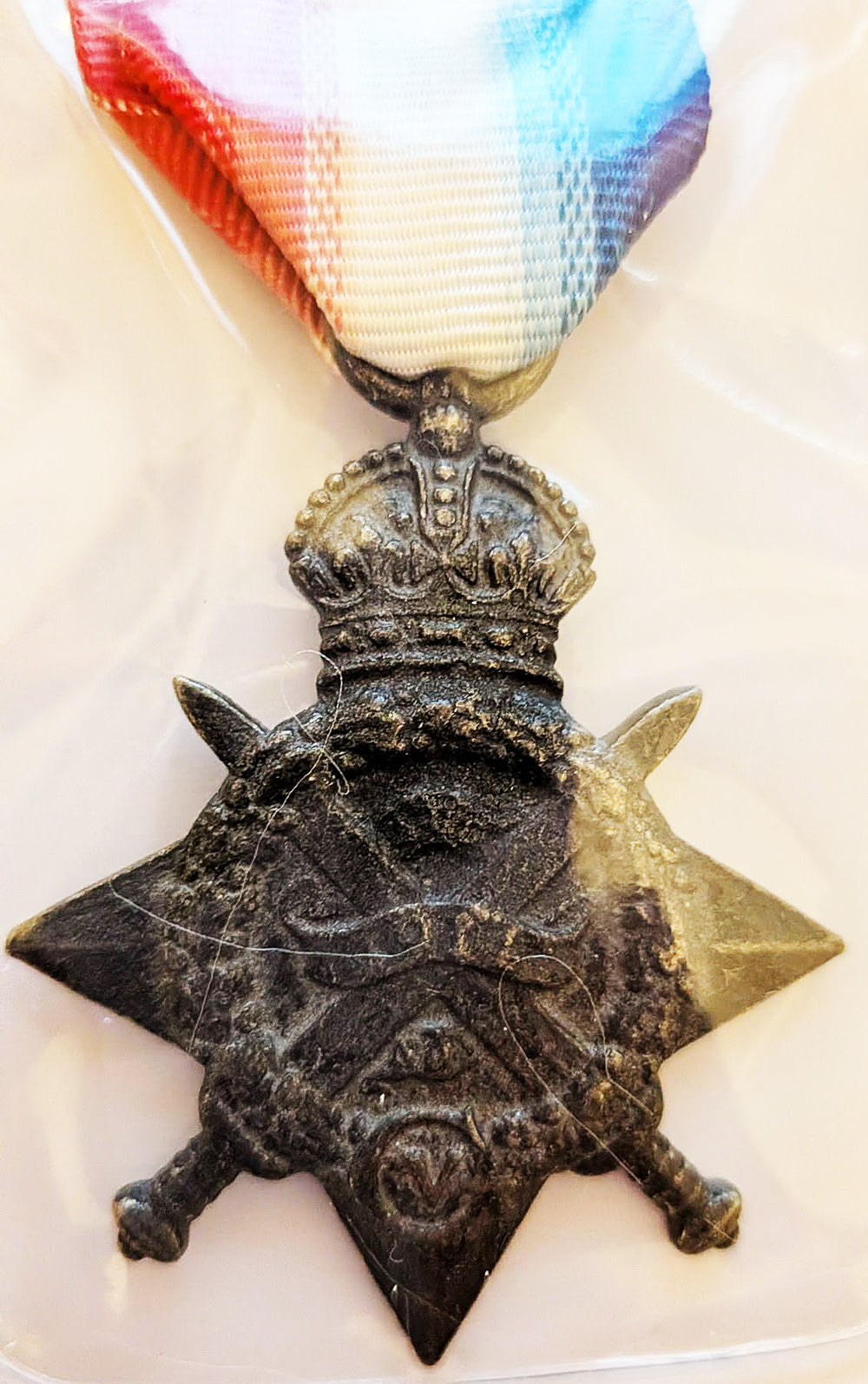 British Replica 1914 Star Medal WW1  Great War Ypres Mons Gallipoli Somme New