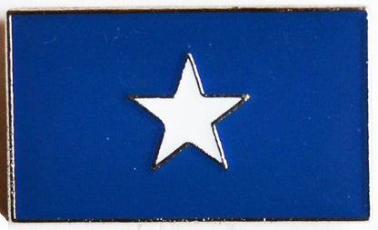 American Civil War Confederate Bonnie Blue Flag Lapel Pin Badge