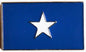 American Civil War Confederate Bonnie Blue Flag Lapel Pin Badge