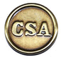 American Civil War Confederate CSA Button Lapel Pin Badge