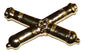 American Civil War Artillery Crossed Cannons Lapel Pin Badge