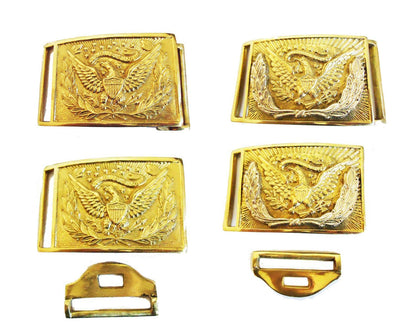 American Civil War ACW Union Square Eagle Design Metal Belt Buckle New Item