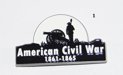 American Civil War Fridge Magnets Union Confederate Various Designs