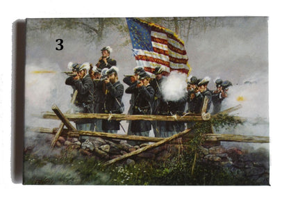 American Civil War Fridge Magnets Union Confederate Various Designs