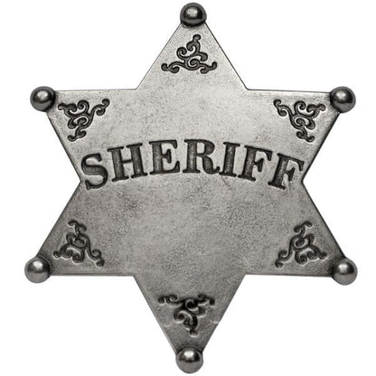 Old West Western Metal Sheriff & Marshall's Badges Various Designs