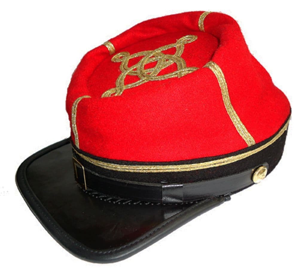 American Civil War Confederate Artillery Officers Captains Kepi Hat Cap