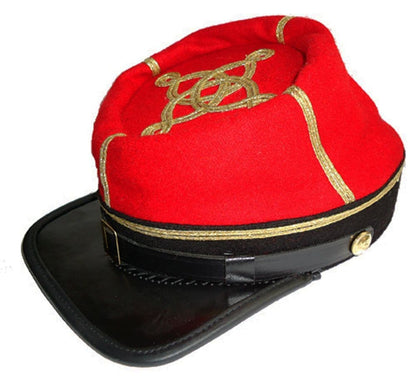 American Civil War Confederate Artillery Officers Captains Kepi Hat Cap