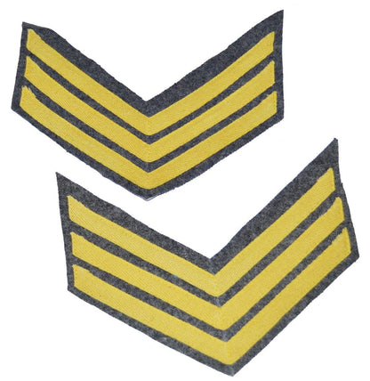 American Civil War Confederate Cavalry & Infantry Sergeants Insignia Stripes New