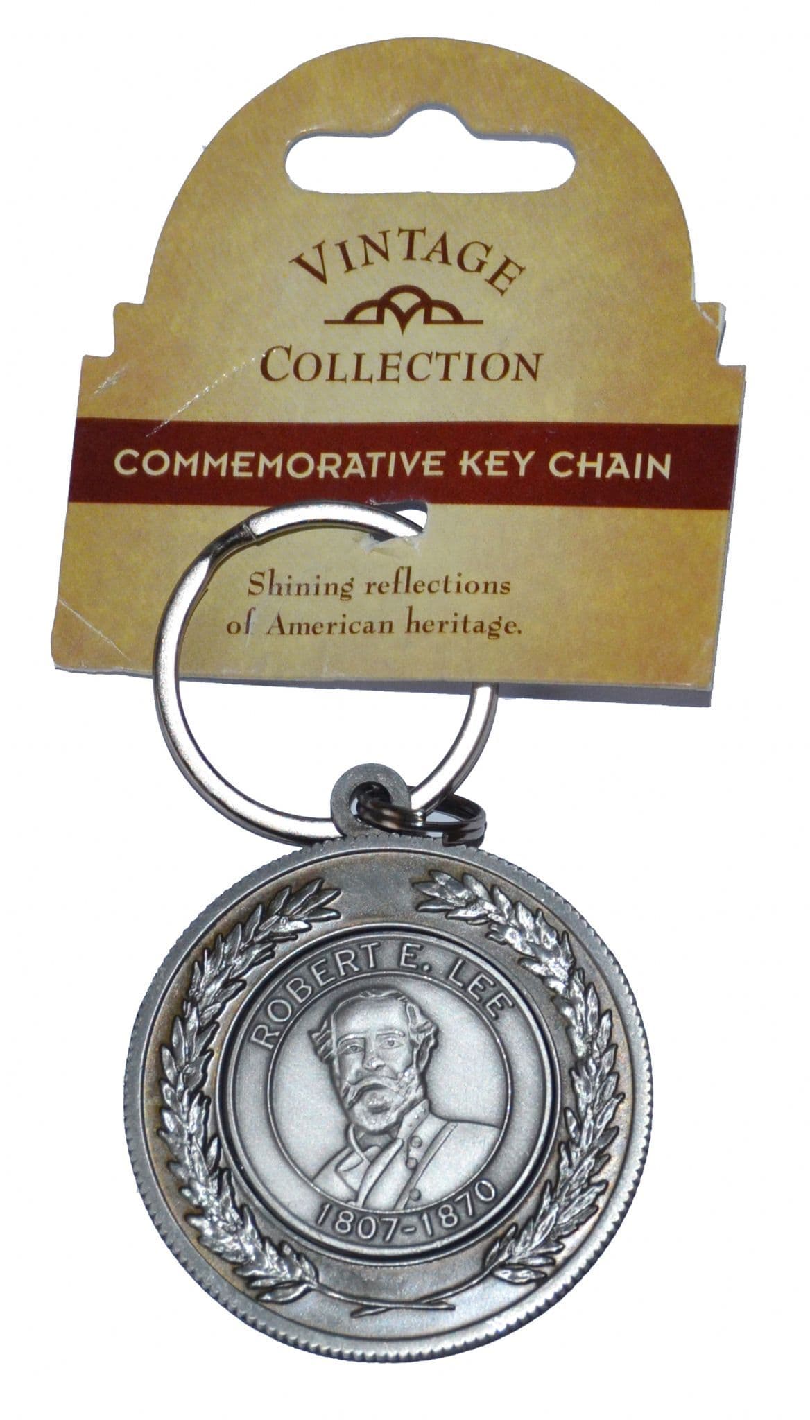 American Civil War Themed Keyrings Union Confederate Various Designs
