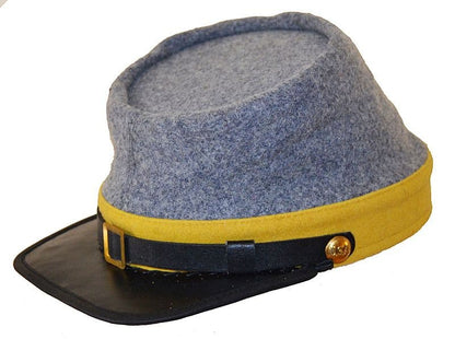 American Civil War Confederate Cavalry Style Banded Enlisted Kepi