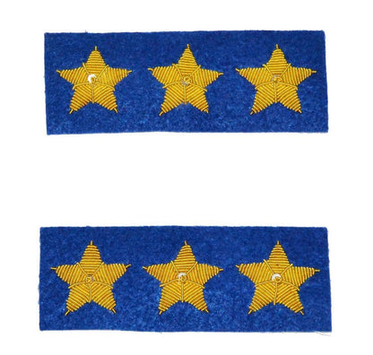 American Civil War Confederate Colonel Collar Insignia Patch Sets