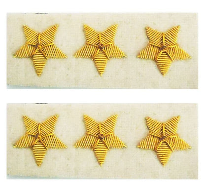 American Civil War Confederate Colonel Collar Insignia Patch Sets