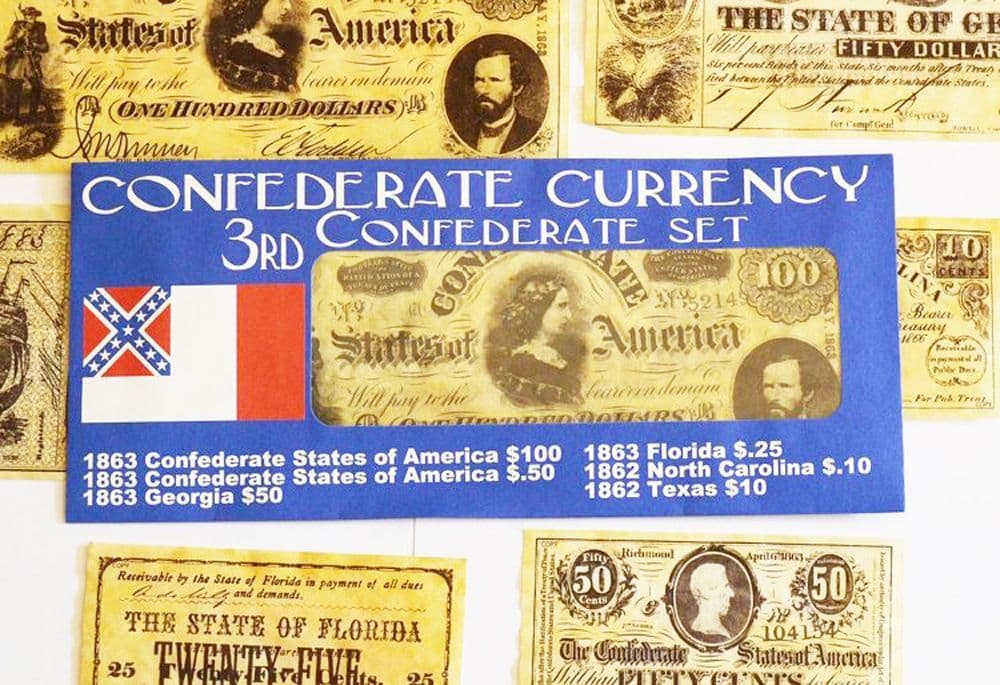 American Civil War ACW Replica Reproduction Confederate Currency Money Sets B