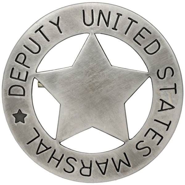 Old West Western Metal Sheriff & Marshall's Badges Various Designs
