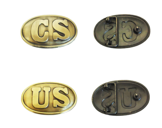 American Civil War ACW Confederate Or Union Enlisted Metal Belt Buckle New