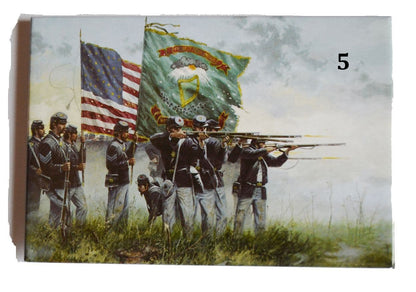 American Civil War Fridge Magnets Union Confederate Various Designs