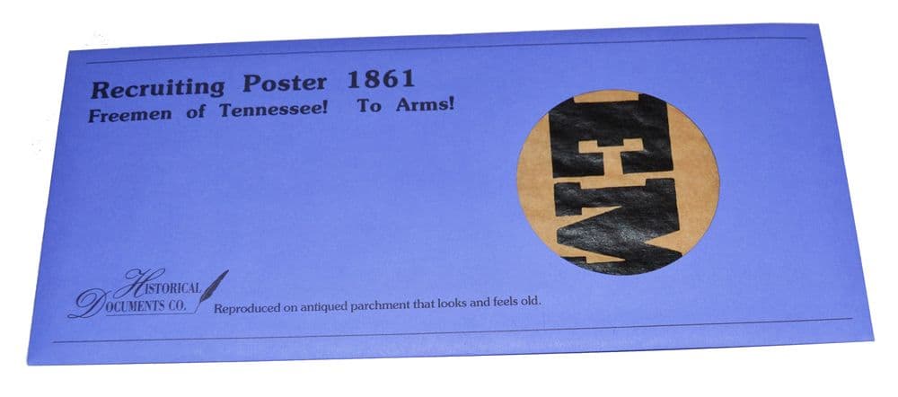 American Civil War Union & Confederate Historic Documents & Recruitment Posters