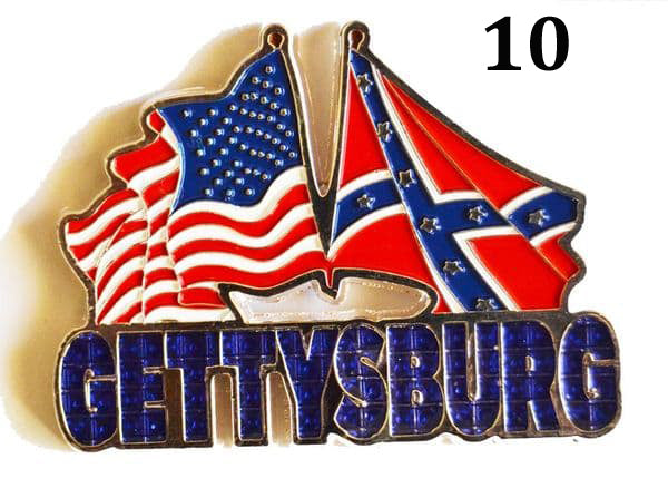 American Civil War Fridge Magnets Union Confederate Various Designs