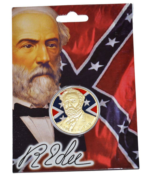 General Robert E Lee Commemorative Coin In Sealed Wallet