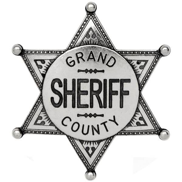 Old West Western Metal Sheriff & Marshall's Badges Various Designs