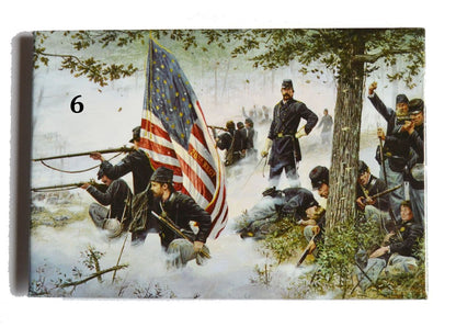 American Civil War Fridge Magnets Union Confederate Various Designs