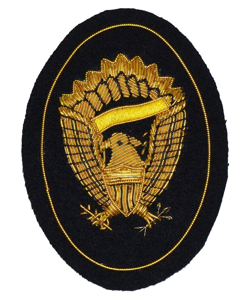 Union Hat Kepi Gold Braided & Metal Badges