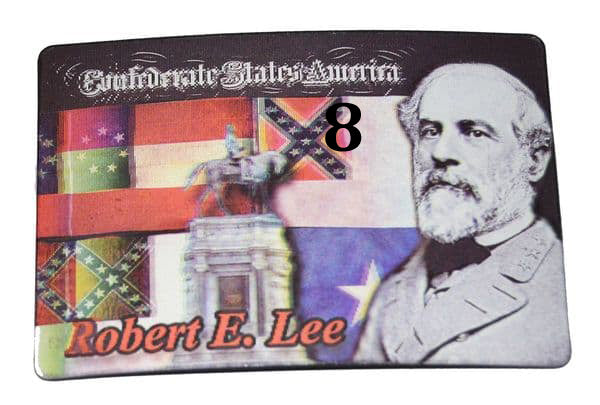 American Civil War Fridge Magnets Union Confederate Various Designs