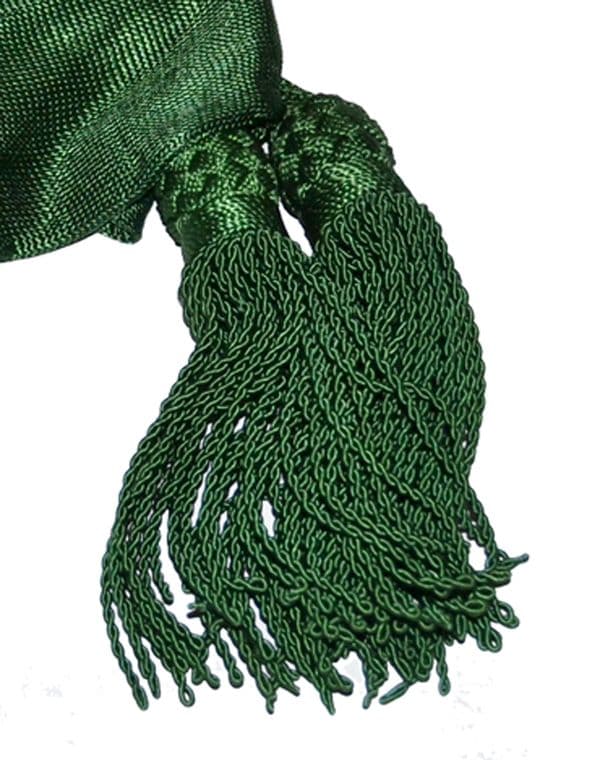 American Civil War Silk Full Size Officers Sash Irish Brigade Or Cavalry Colours