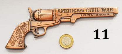 American Civil War Fridge Magnets Union Confederate Various Designs