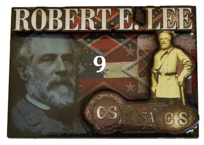 American Civil War Fridge Magnets Union Confederate Various Designs