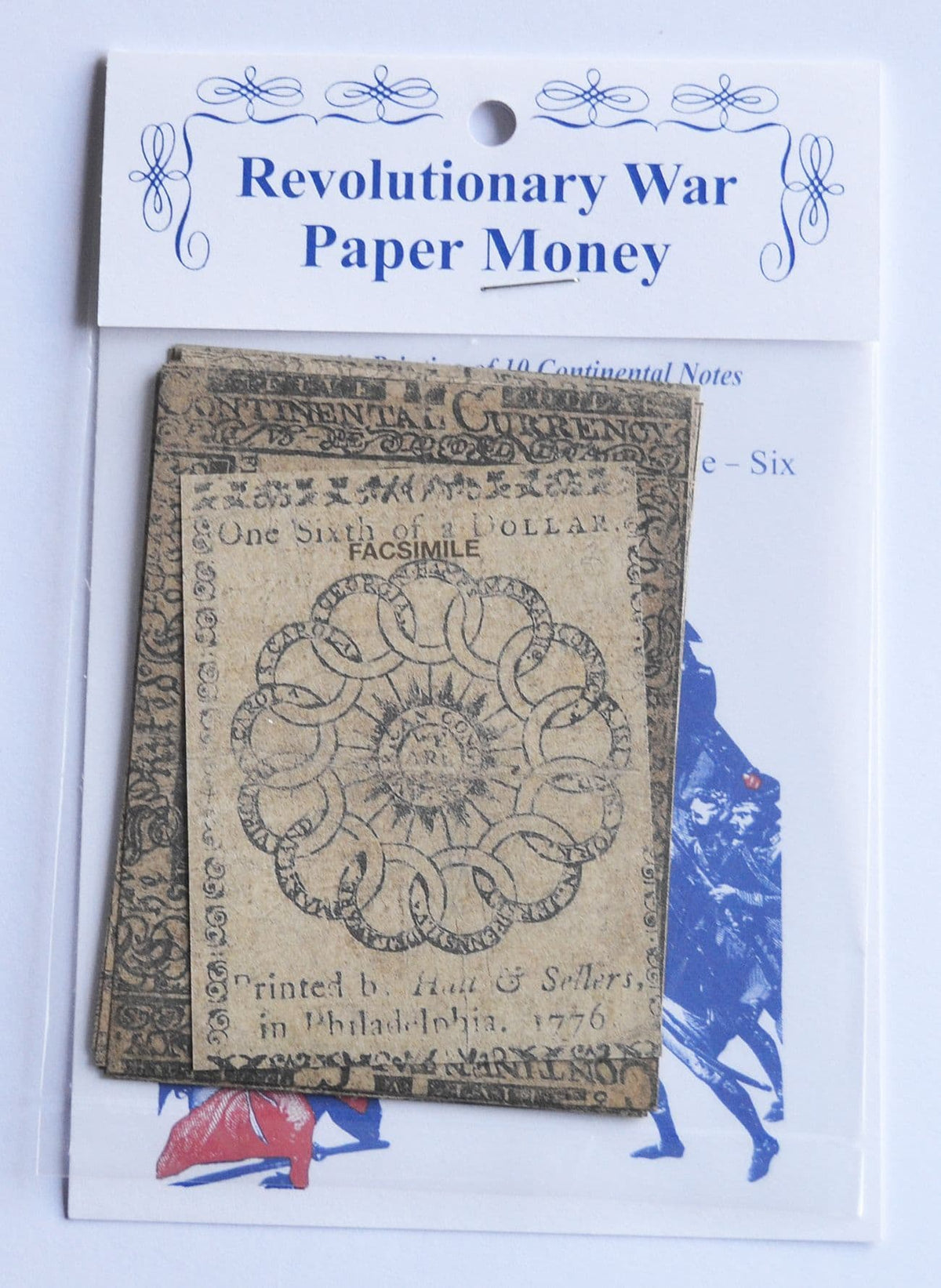 American Revolutionary Independence War Of 1812 Repro Currency & Coin Sets New