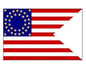 American Civil War Union Cavalry 5x3 Guidon Flag