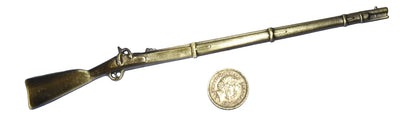 American Civil War Miniature Enfield & Springfield Rifles Metal Models 8 inchs