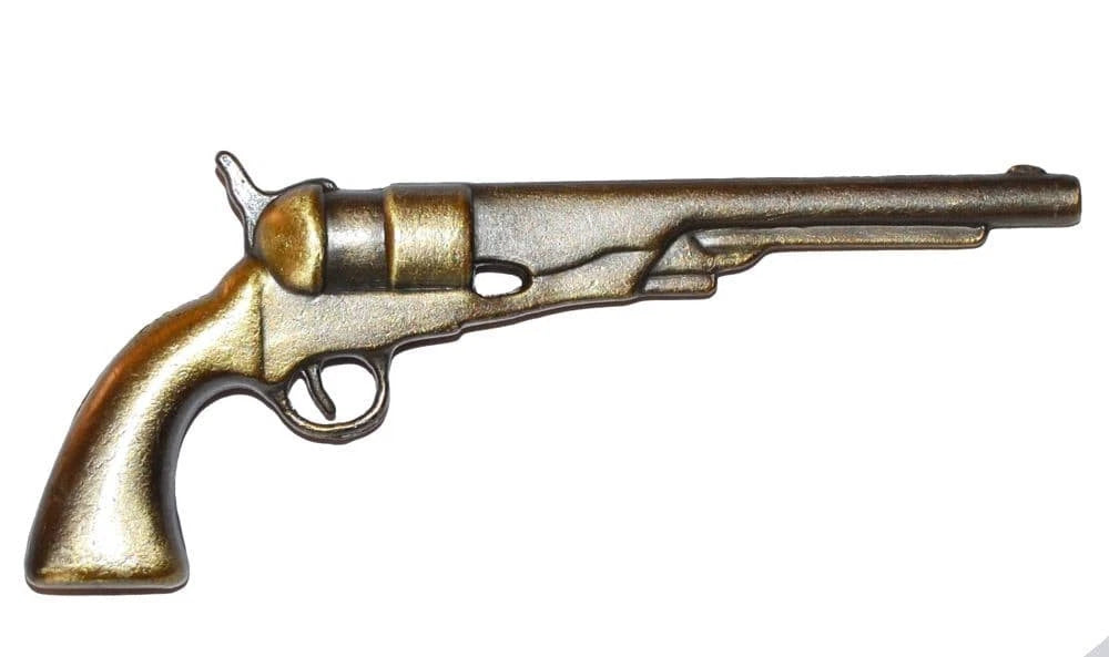American Civil War Miniature Model Colt Pistol 4 Inches 10cm Length New