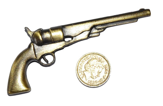American Civil War Miniature Model Colt Pistol 4 Inches 10cm Length New