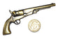 American Civil War Miniature Model Colt Pistol 4 Inches 10cm Length New