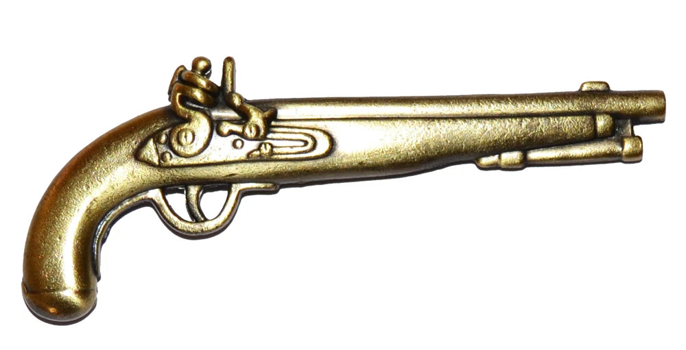 American Revolutionary War Miniature Model Flintlock Pistol 4 Inches 10cm Length