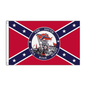 American Civil War Confederate " The South Will Rise Again " Flag