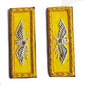 American Civil War Pair Of Union Colonel Yellow Eagle Shoulder Boards Insignia