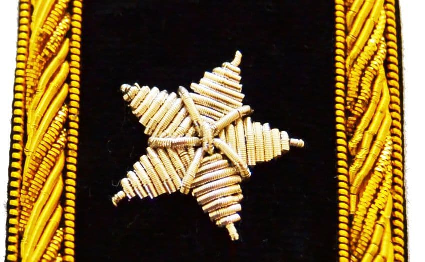 Union General Shoulder Boards Insignia Sets Full Size Reproductions