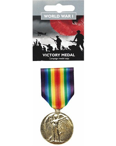 British Replica Repro Victory Medal WW1 Great War World War One Ypres  Somme New